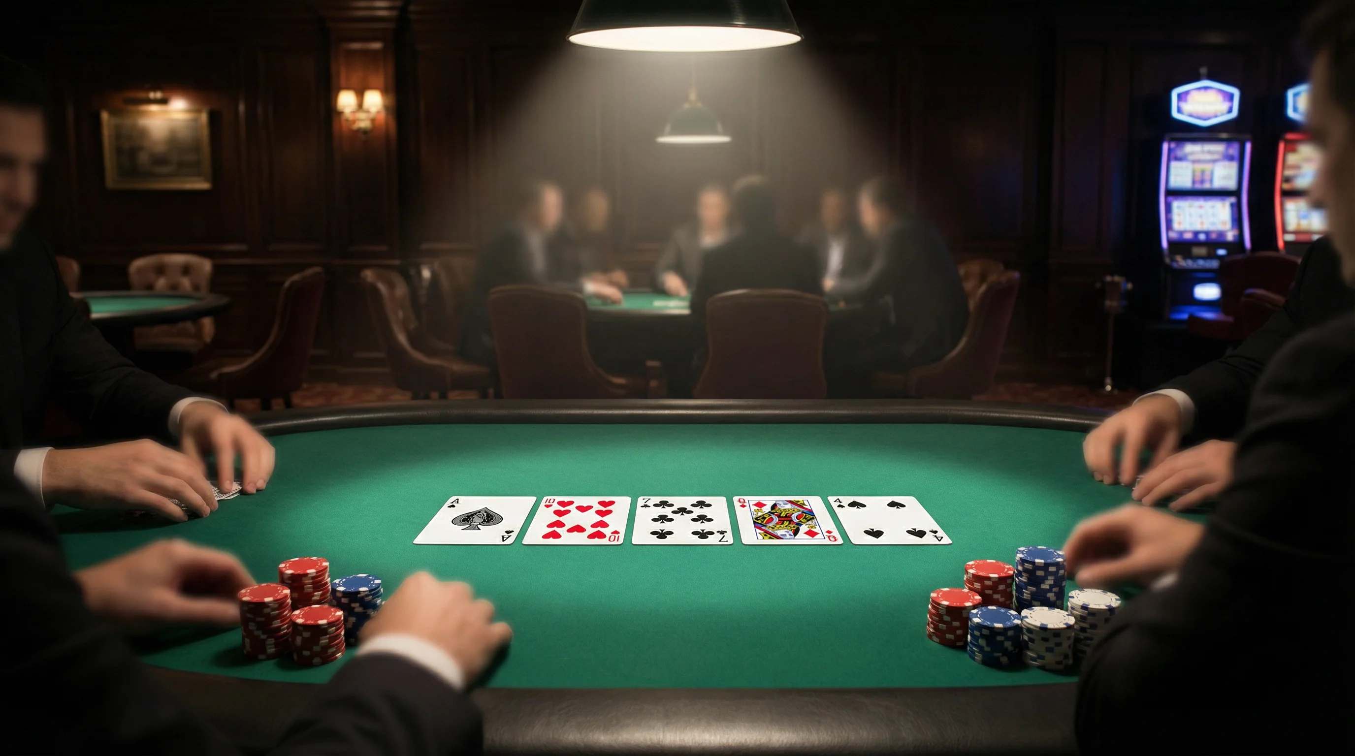 问鼎德州扑克真人对战游戏画面